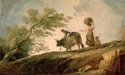 Il pascolo da Hubert Robert